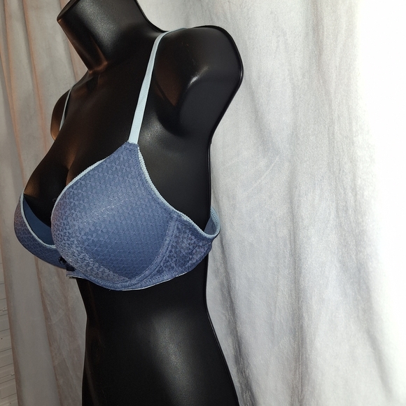 Adore Me Blue T-Shirt Bra with Underwire Support - Picture 3 of 5